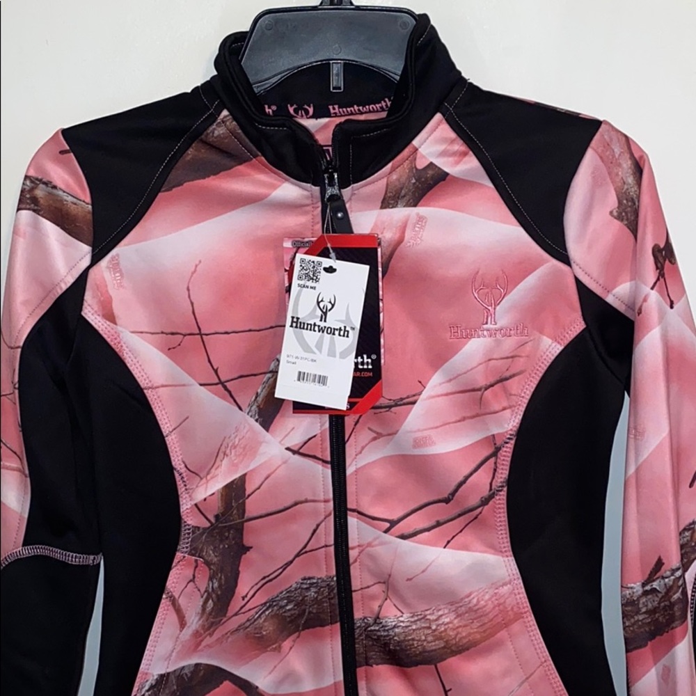 NWT PINK Camo Jacket by HUNTWORTH - Picture 2 of 3